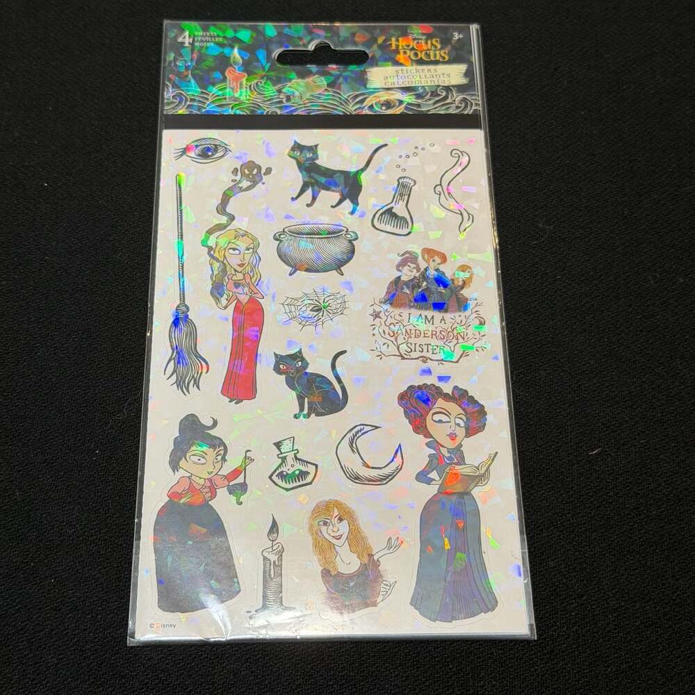 Disney Hocus Pocus Prism Holographic Sticker Set by SandyLion/Trends Intl